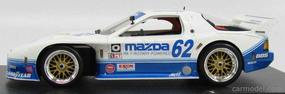 TRUESCALE TSM161810R Scale 1/18 | MAZDA RX-7 GTO N 62 IMSA