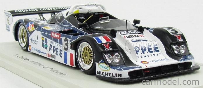 Spark 1/43 WR LM 24H Le Mans 1996 - Peugeot - Miniature En Boîte