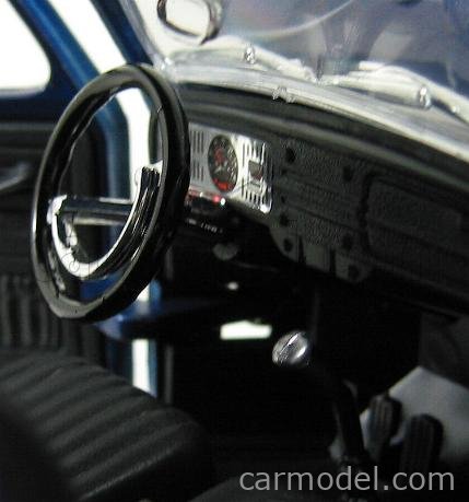 Modellino auto scala 1:24 VOLKSWAGEN MAGGIOLINO 1200 DE LUXE EXPORT modellismo da collezione