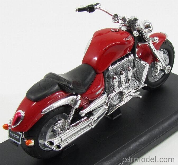 Triumph Rocket III WELLY Motorcycle Model 1 18 for sale online 