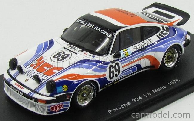 Porsche 934 #69 Le Mans 1976 - Kit Artisanal Base Solido 1/43, écurie Schiller