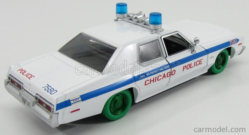 The Blues Brothers - Chicago Police 1975 Dodge Monaco (Die-cast 1:24ème) Greenlight Hollywood