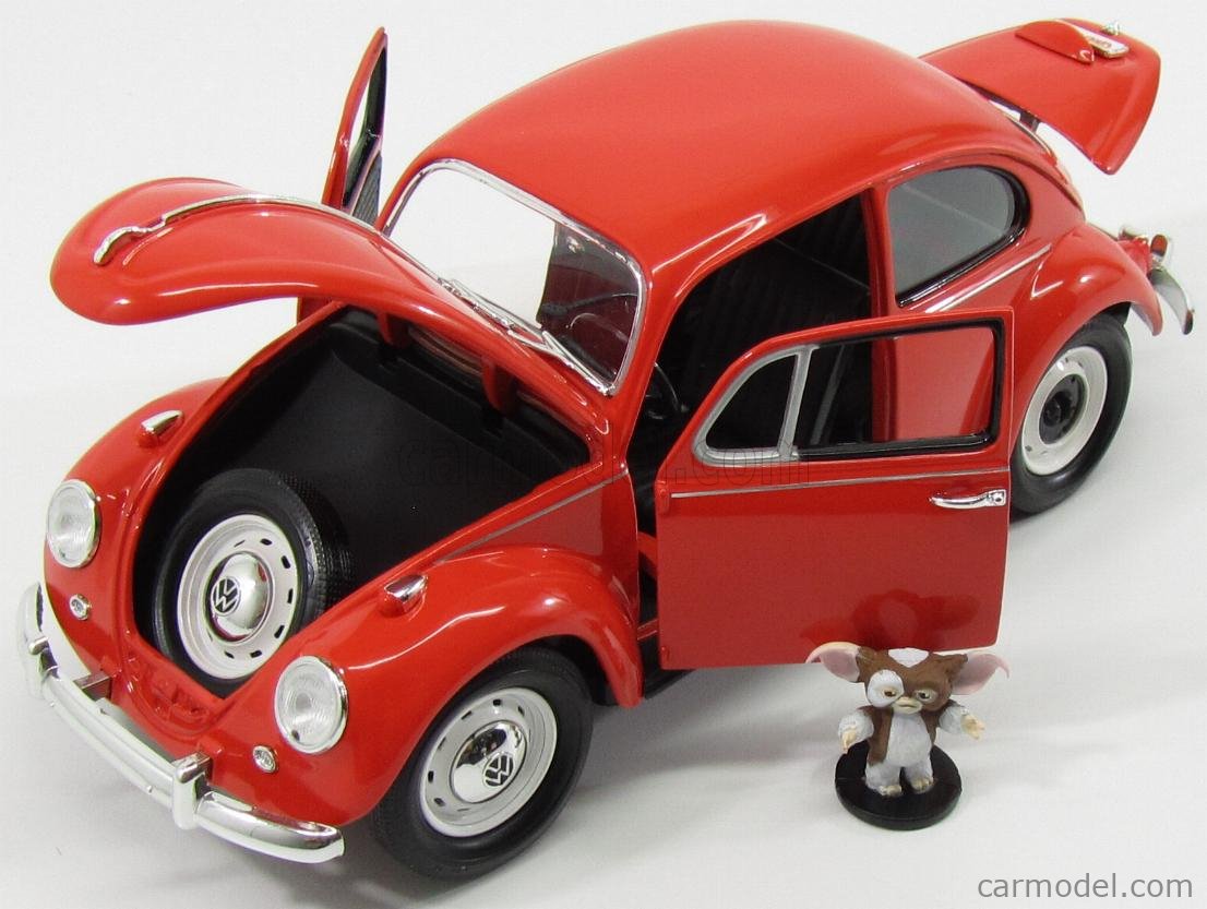Volkswagen beetle gremlins with figure 1984 scala 1/18 greenlight 12985 