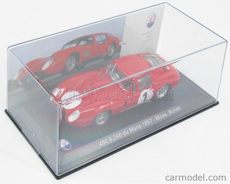 Schell Scale model car 1:43 Maserati 450S 24h du Mans 1957 Moss 