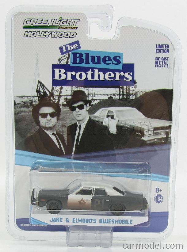 ミニカー GreenLight 1974 DodgeMonaco Bluesmobile 1974 Dodge Monaco Bluesmobile 