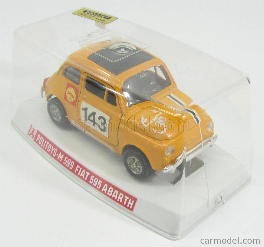 Politoys E N°594 Abarth 3000 N°8 – Miniature 1/43 Métal – Neuve En Boîte