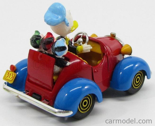 Politoys Polistil W554 Escala 143 Walt Disney 313 Auto Di Paperino Donald Duck Car 5 Issue 