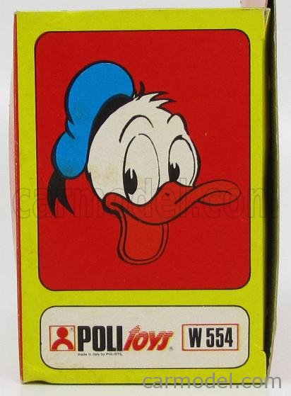 ミニカー POLITOYS M WALT DISNY No.544 PAPERINO READ! POLITOYS M