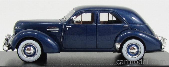 NEO SCALE MODELS NEO46610 Scale 1/43 | GRAHAM PAIGE HOLLYWOOD 1940 BLUE MET