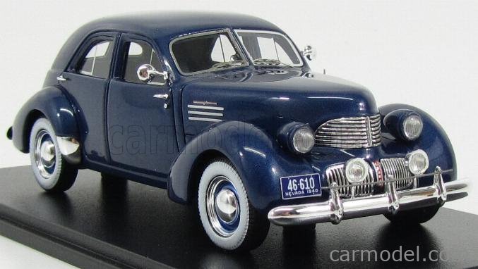 NEO SCALE MODELS NEO46610 Scale 1/43 | GRAHAM PAIGE HOLLYWOOD 1940 BLUE MET