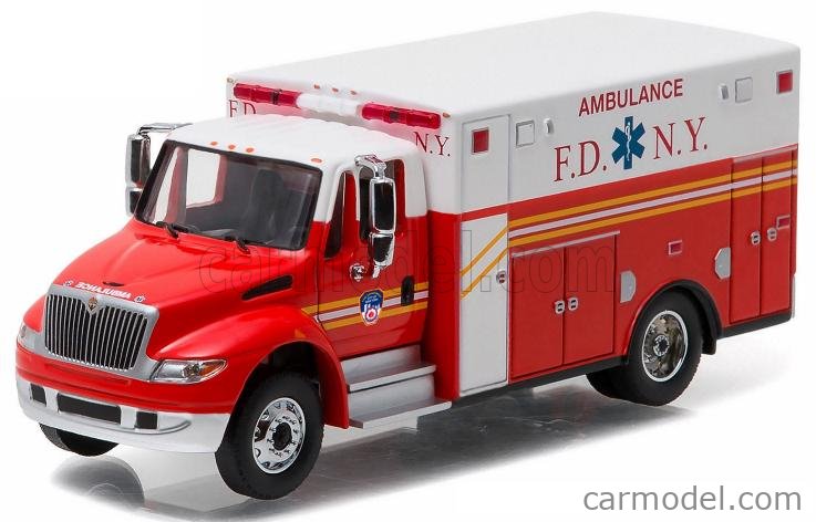 Greenlight 33070c Scale 164 International Durastar 4400 Truck Fire