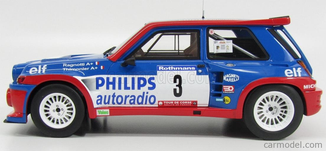 高品質即納■Otto 1/18 1985 ルノー5 GT ターボ クーペ #2 レーシングカー