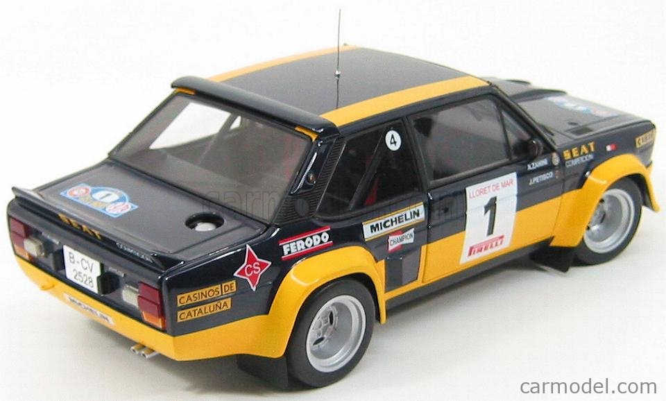 1:18 KYOSHO FIAT 131 Abarth Rally Tour de Corse 1978 Alitalia #5 Munari