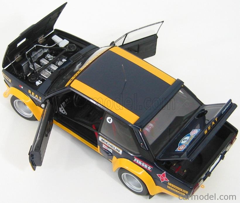 Fiat 131 Abarth, 1st. Costa Brava 1979, A.Zanini, no.1 [KYO8372D] - 99,95