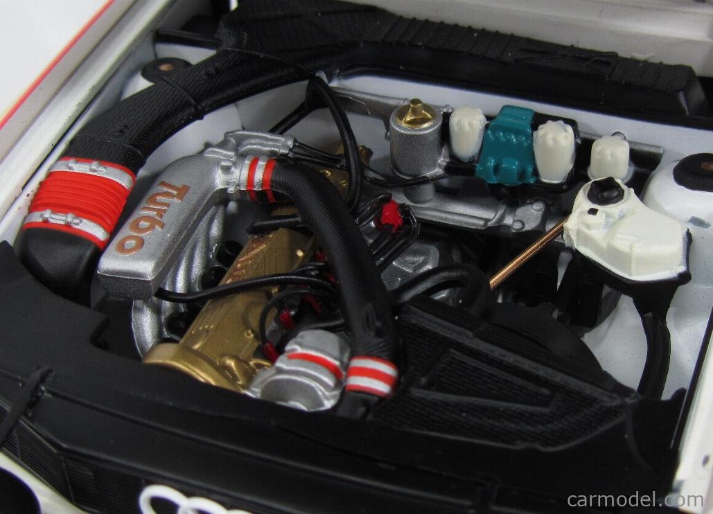 A BOXED AUTOART MILLENIUM AUDI RALLYE QUATTRO S.BLOMQVIST 1:18 SCALE MODEL, numbered 88402, rally of