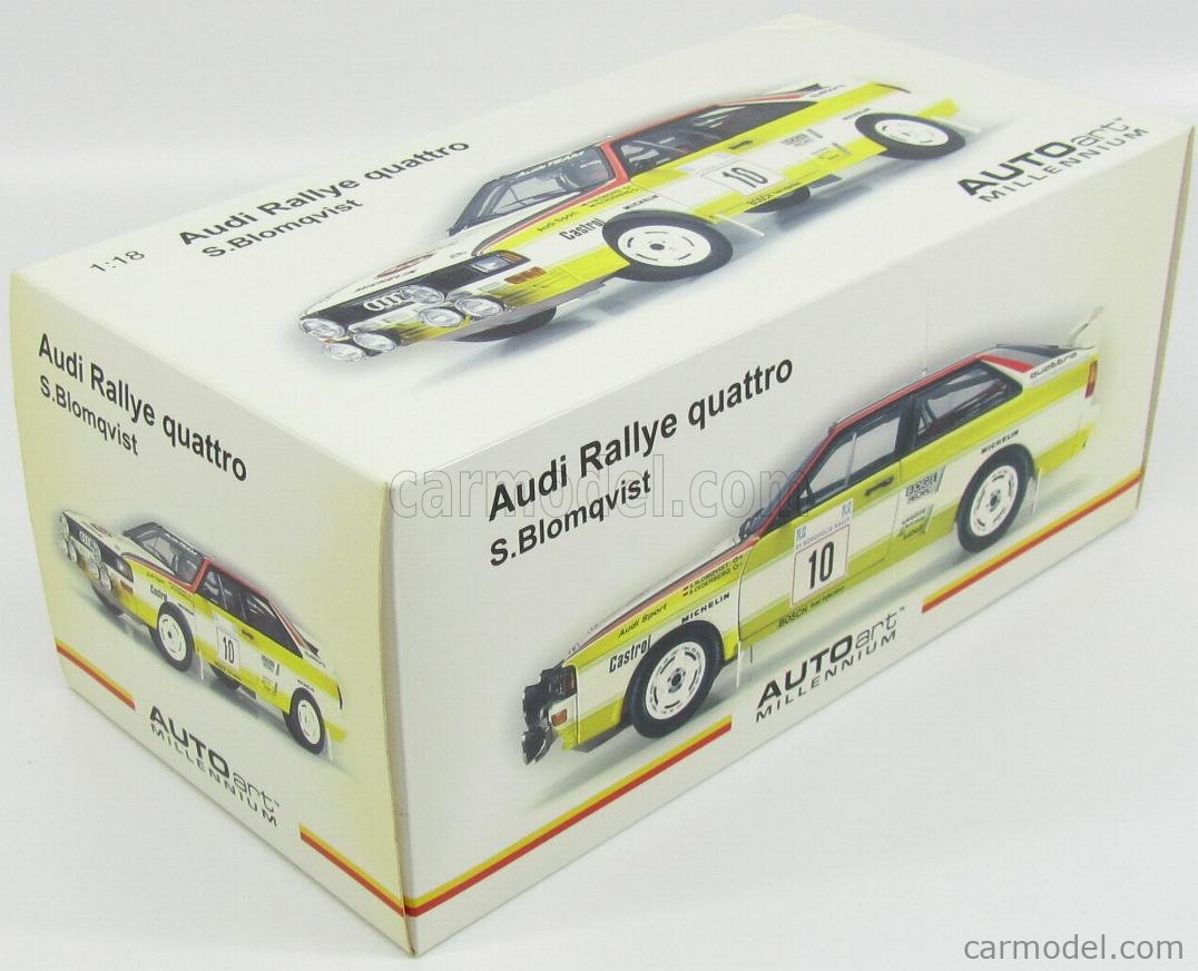 AUTOART 88402 Scale 1/18 | AUDI QUATTRO N 10 RALLY ACROPOLIS