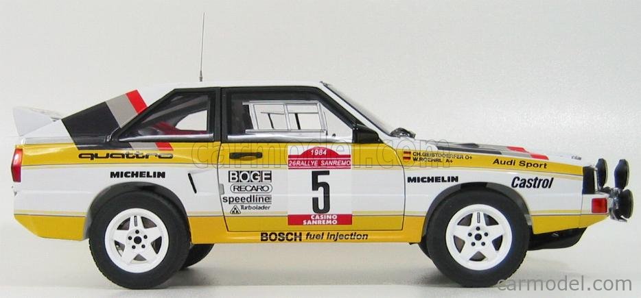 Autoart 88503 Audi Sport Quattro S1, W.Röhrl, Ch.Geistdörfer
