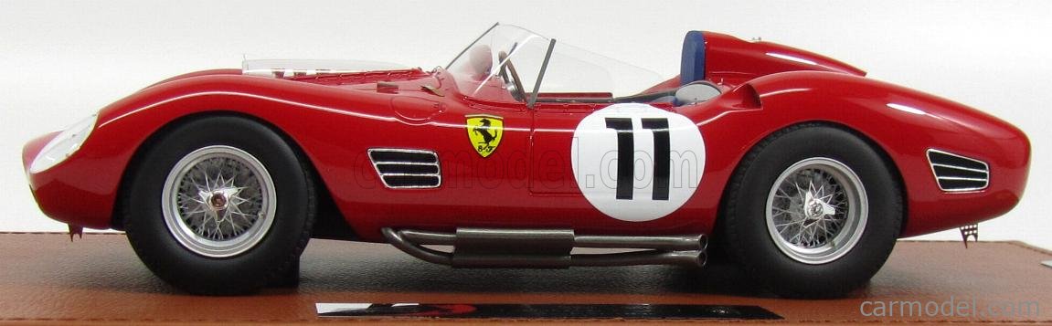 Bbr Ferrari 250Tr Testarossa Spider 1957 Jaune Avec Vitrine Le100