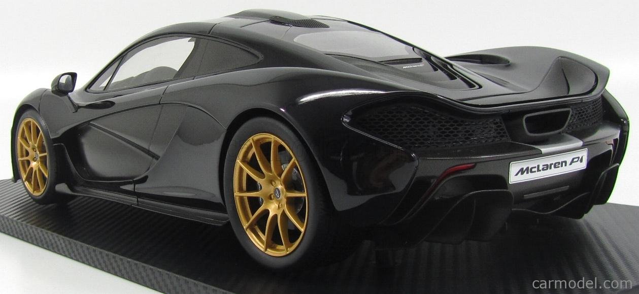 TRUESCALE TSM161204 Scale 1/12 | McLAREN P1 2015 GOTHAM BLACK