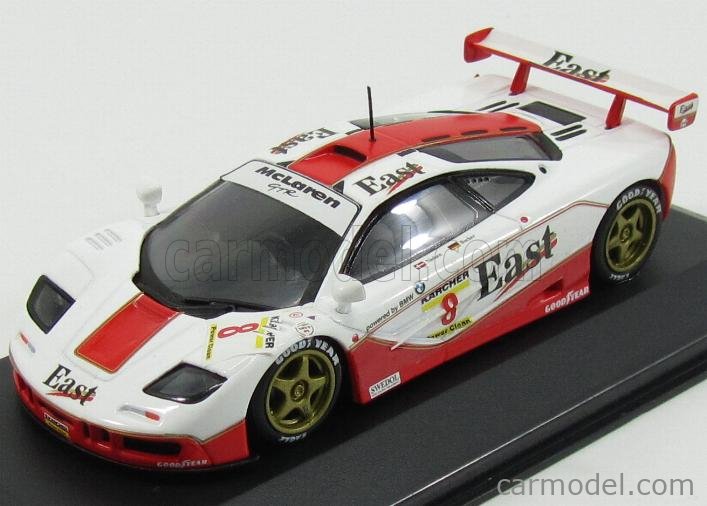 Minichamps Scale 1 43 Mclaren F1 Gtr East N 8 Bpr Gt 1995 D Price R N Bascher Red White