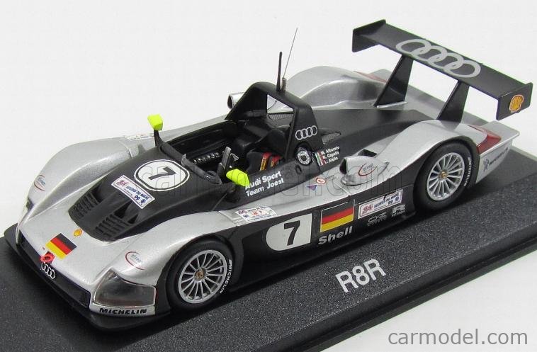 Maisto 1999 AUDI R8R Le MANS #8 TEAM JOEST,SILVER,GT Racing,1:18
