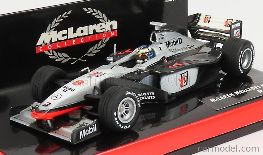 MINICHAMPS 436 980008 McLAREN MP4/13 F1 model race car Mika Hakkinen 1998 1:43rd 