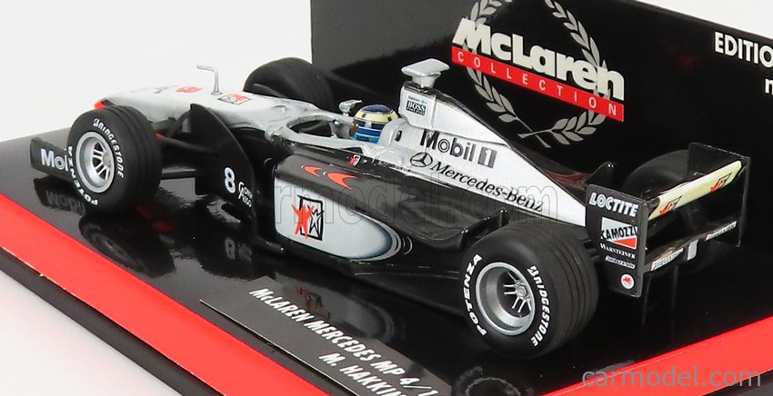 CARTRIX CT24 1/43 SCALA MIKA HAKKINEN McLaren F1 1998 ™ Modello Diecast Figurina 
