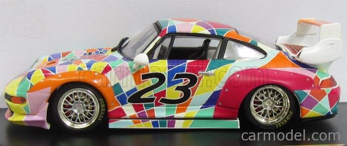 Miniature Porsche 996 GT2 1/18 GT Spirit 911 (993) GT2 No.2 GT Championship Le M