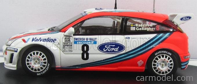 FORD ENGLAND - FOCUS WRC MARTINI N 8 RALLY SWEDISH 1999 T.RADSTROM -  F.GALLAGHER