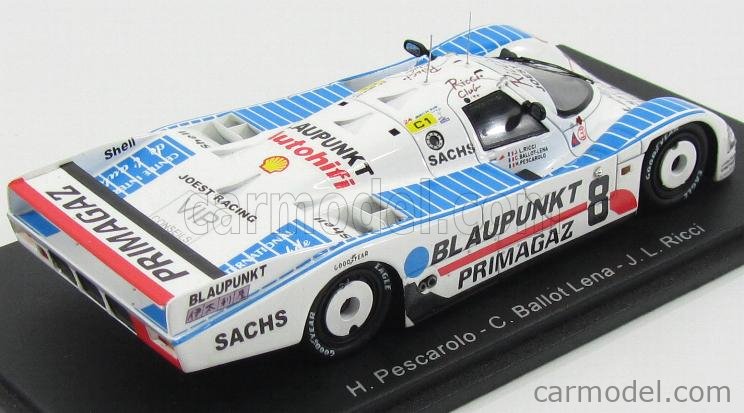 1/43 ルマン 3位 spark Porsche 962C #8 1988 Le Mans 24h 3rd Joest 