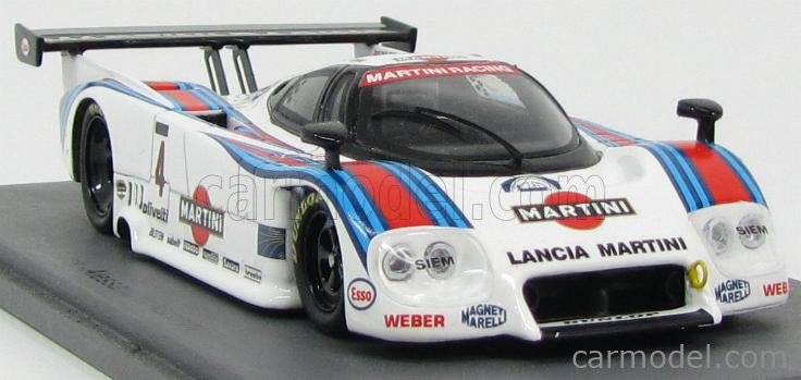 LANCIA - LC2 3.0L TURBO V8 TEAM MARTINI RACING N 4 24h LE MANS 1984 A.  NANNINI - B.WOLLEK