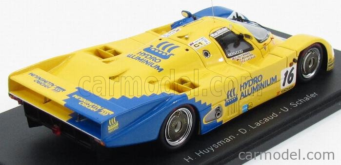Miniature Spark 1/43 Résine - Porsche 962 C N°72 - 24h Du Mans 1989 - Occasion