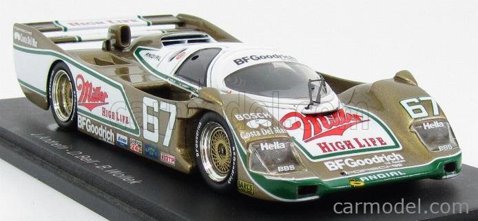 PORSCHE - 962 MILLER N 67 WINNER 24h DAYTONA 1989 B.WOLLEK - D.BELL -  J.ANDRETTI