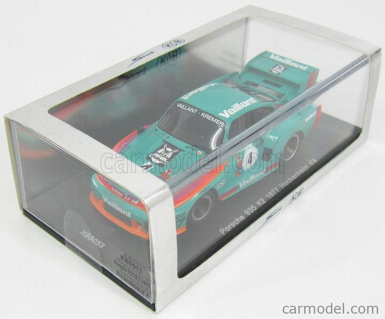 SPARK-MODEL KBS053 Scale 1/43 | PORSCHE 935 K2 TEAM VAILLANT N 4