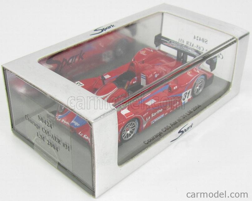 Details about   Courage C65 #35 Le Mans 2004 1:43 Spark Sp0425 Model 