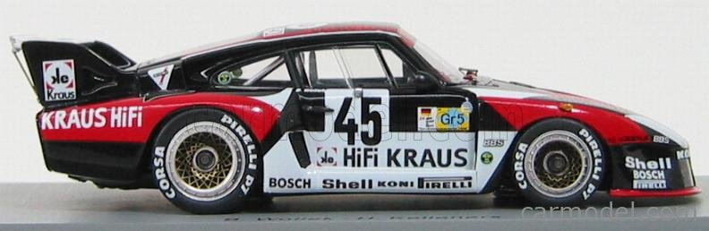 1:43 Spark Porsche 935 #45 24H Le Mans 1979 Plankenhorn Gurdjian Winter S5092 Mo