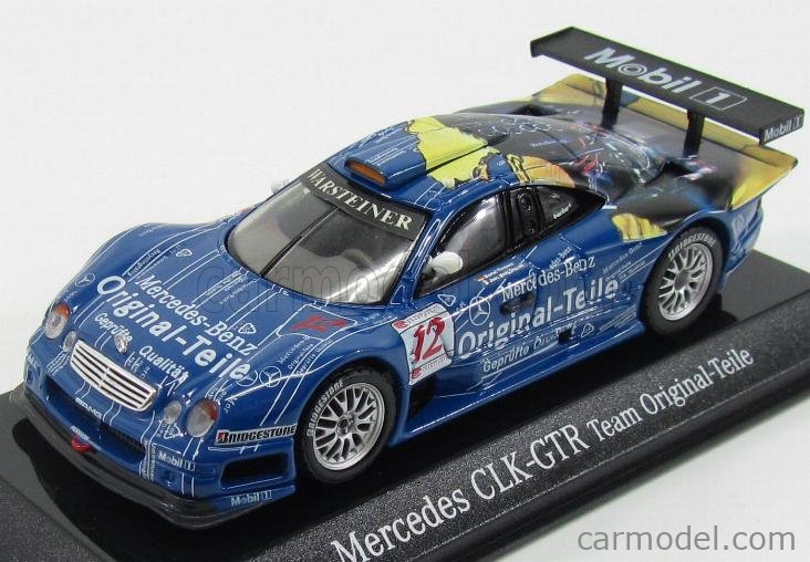 MERCEDES BENZ - CLK-CLASS GTR TEAM ORIGINAL TEILE MOBIL 1 N 12 FIA GT 1997  M.TIEMANN - J.M.GOUNON
