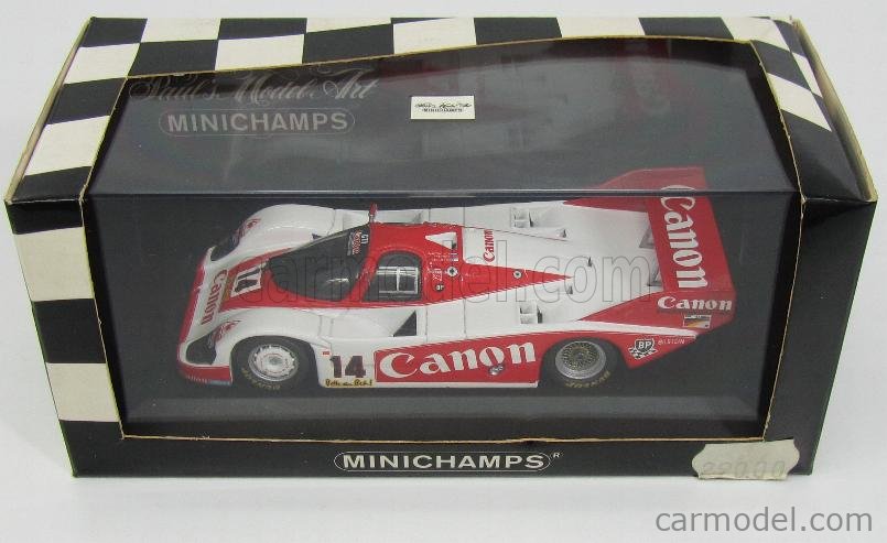 MINICHAMPS 430836614 Scale 1/43 | PORSCHE 956K TEAM CANON N 14 ...