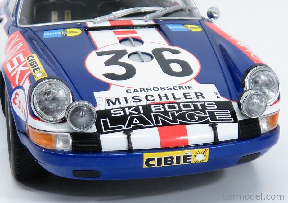 Minichamps 1:18 Porsche 911 S Waldegard/Chenevière Le Mans Écurie Jean Sage
