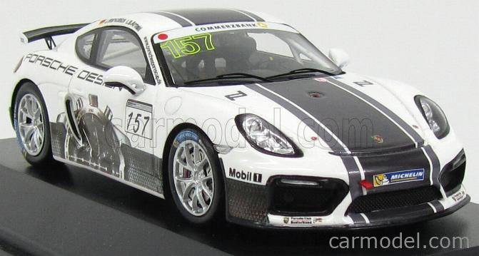 SPARK-MODEL WAP0204150H Scale 1/43 | PORSCHE CAYMAN GT4 N 157 CLUBSPORT ...