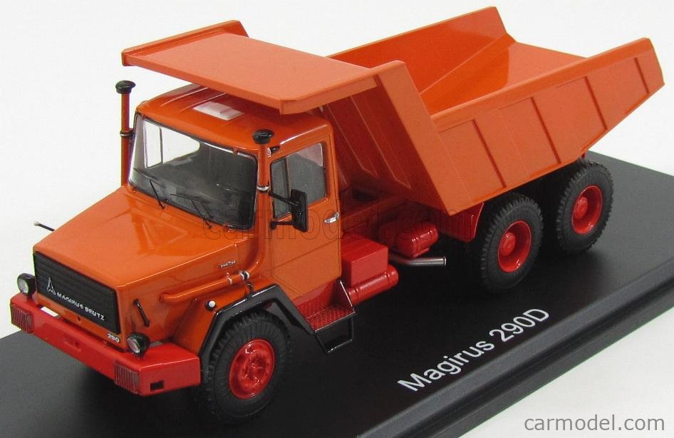 Miniature FAUN KOLOSS 1/43 Premium ClassiXXs - Orange - Réf PCL 47113