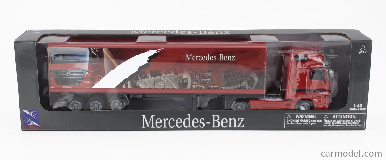 NEWRAY 15113A Scale 1/43 | MERCEDES BENZ ACTROS 1857 TRUCK