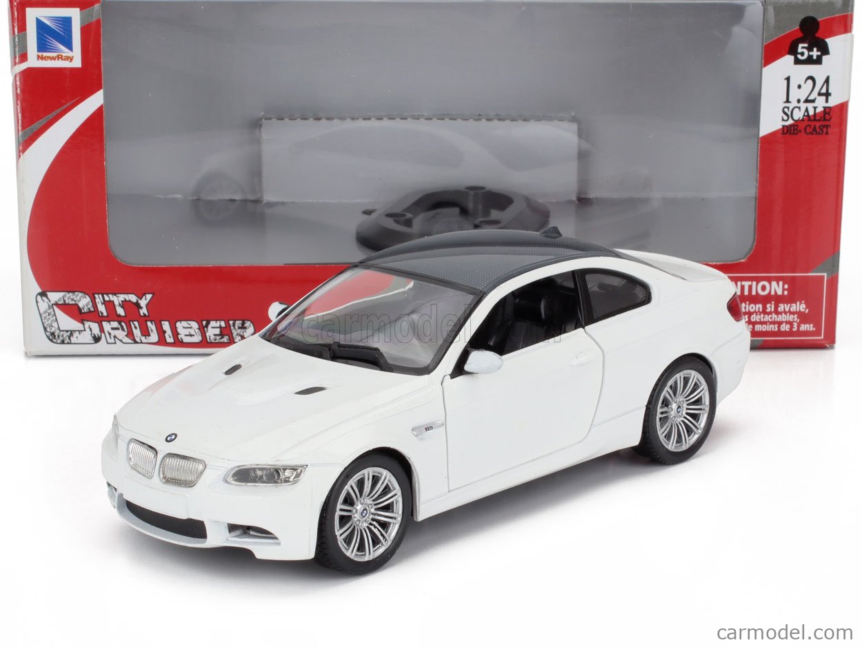 NEWRAY 71053 Escala 1/24 BMW 3-SERIES M3 (E92) COUPE 2007 WHITE
