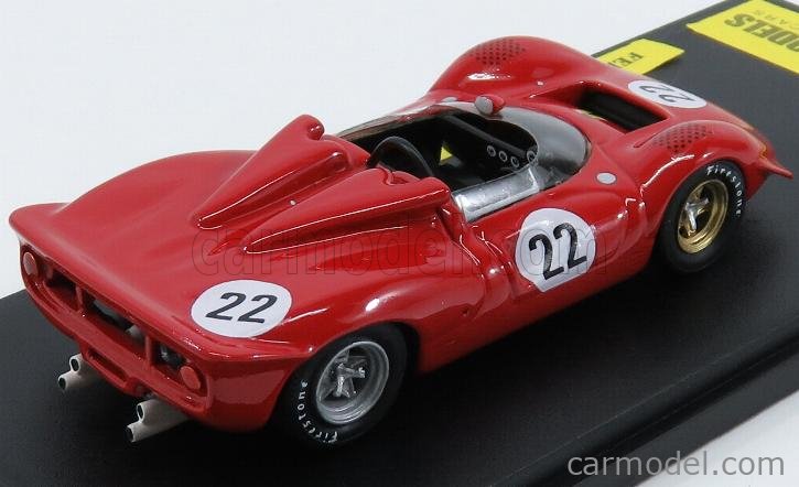 Miniature 1:43 KESS MODEL Ferrari 350 P4 – Vainqueur Cape Town 1968, Hawkins