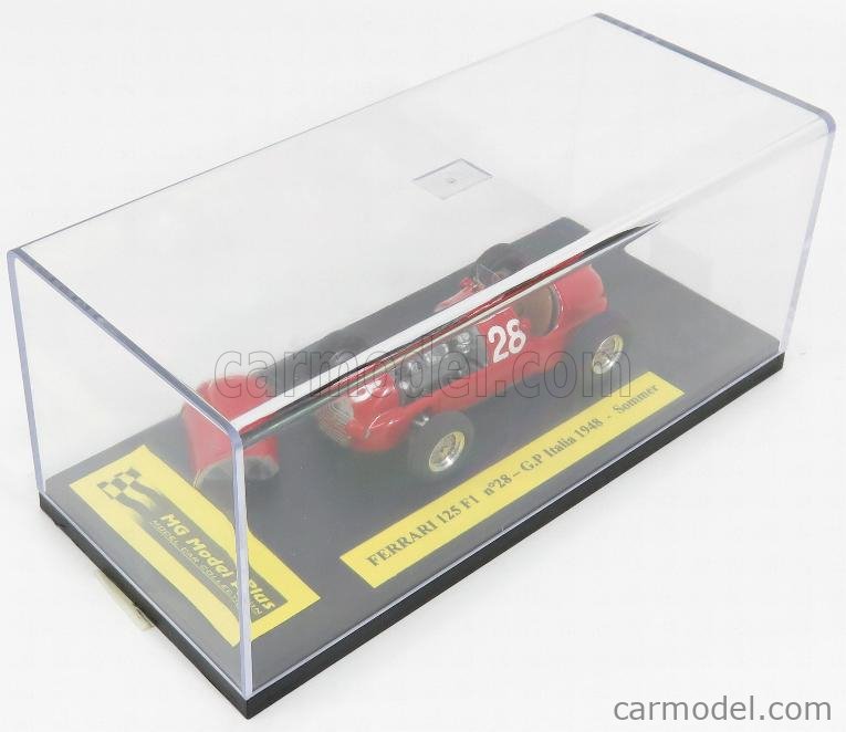 MG-MODEL 105165 Scale 1/43 | FERRARI F1 125 N 28 GP ITALIA 1948 SOMMER RED