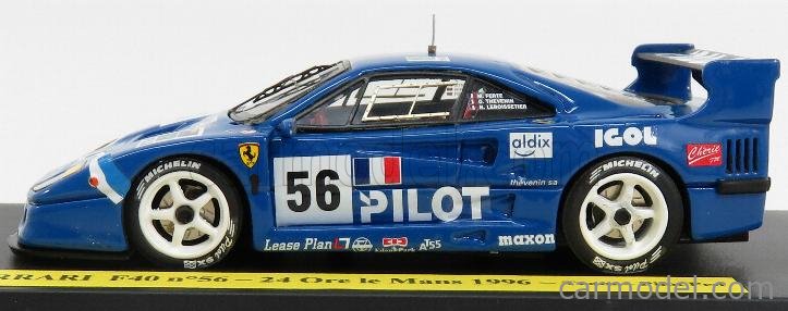 BBR-MODELS 105173 Scale 1/43 | FERRARI F40 LM 3.5L TURBO V8 BBR-MODELS 105173 Scale 1/43 | FERRARI F40 LM 3.5L TURBO V8