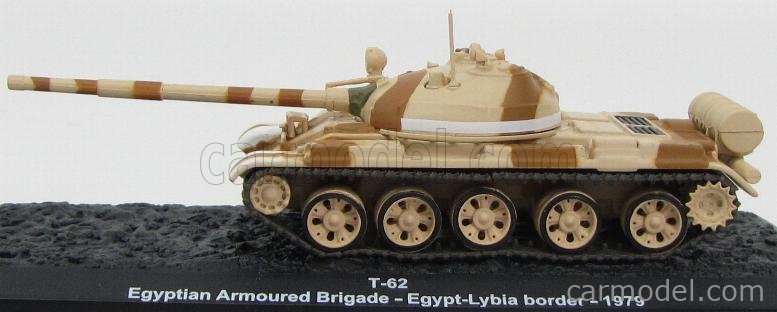 Scale model tank 1:72  Т-62 Egyptian Armoured Brigade Egypt-Libya border 1979 