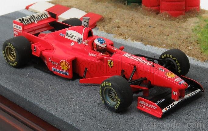 Miniature Ferrari Silverstone 98 F1 1/43 - Kyosho Microworld - édition Limitée 025/120