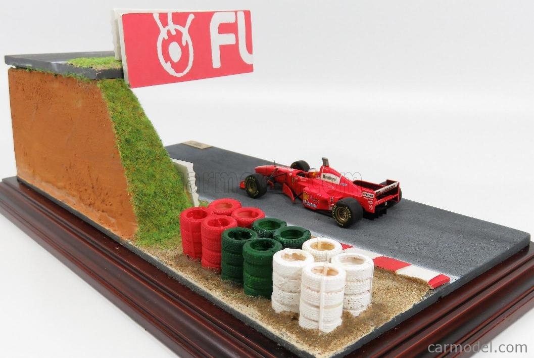 Miniature Ferrari Silverstone 98 F1 1/43 - Kyosho Microworld - édition Limitée 025/120