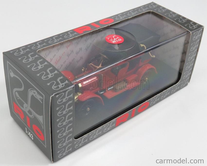 FR] RIO MERCEDES SIMPLEX CABRIOLET 1902 BLACK 1:43 - RI4749
